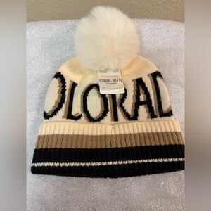 Robin Ruth Colorado Pom beanie